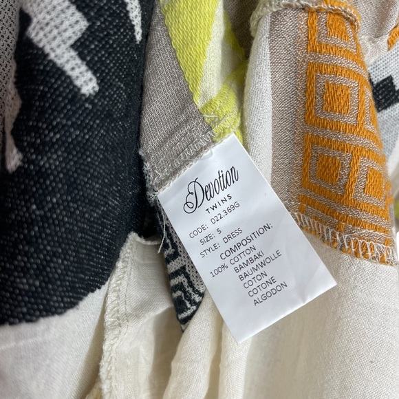 Anthropologie x Devotion Twins Arkoudi Kaftan Maxi Dress Small - Picture 6 of 10